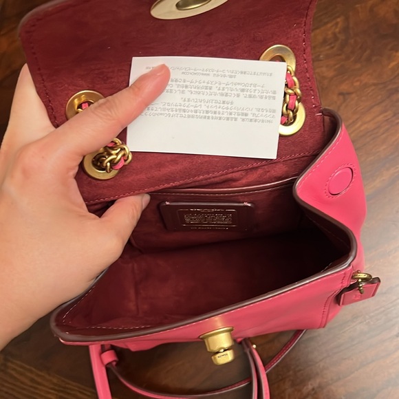 Coach Barbie Hot Pink Parker convertible Backpacks - Picture 3 of 10